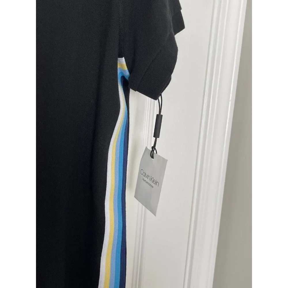 NWT Calvin Klein Performance Black Stretch Dress - XL - Picture 4 of 4